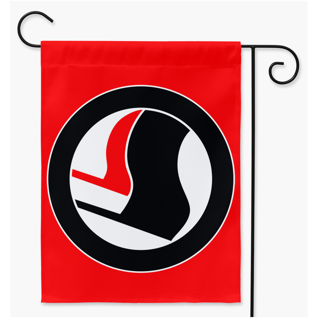 Antifascist Yard and Garden Flags | Single Or Double-Sided | 2 Sizes