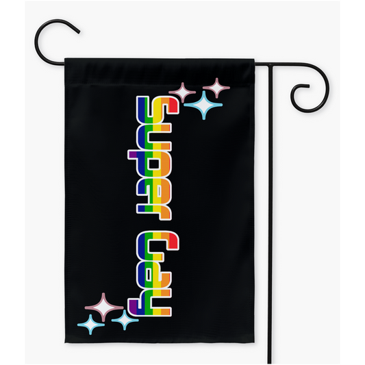 Super Gay Flag | Single Or Double-Sided | 2 Sizes
