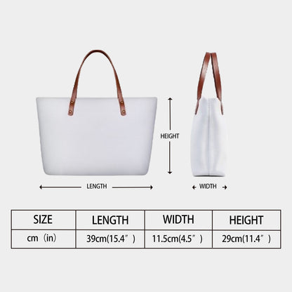 Lesbian - V1/White Solid Argyle Zippered Neoprene Tote Bag