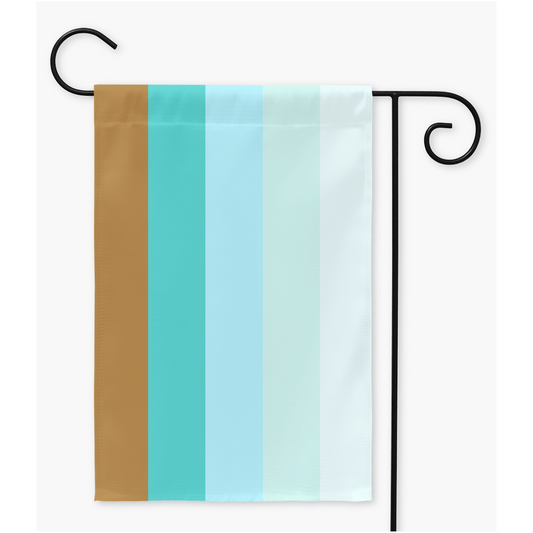 Arctic Foxgender - V1 Pride Yard and Garden Flags | Single Or Double-Sided | 2 Sizes