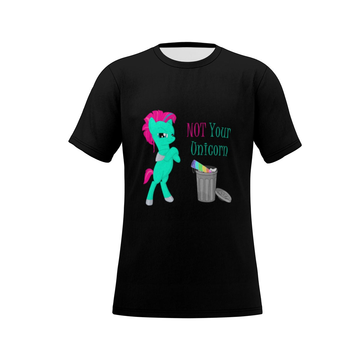 Not Your Unicorn Relaxed Fit O-Neck T-Shirt | 10 Colours | XS - 6XL