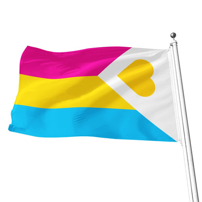 Polyamory - V6 Pansexual All-Over Print Flag | 5 Sizes