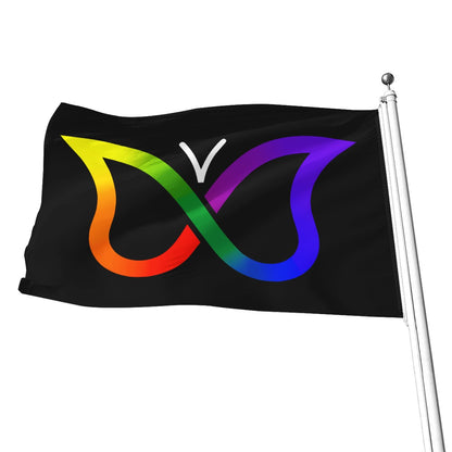 ADHD All-Over Print Flag | 5 Sizes