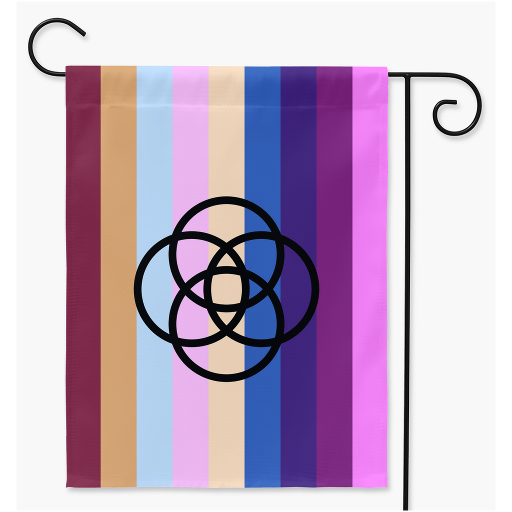 DID/OSDD Systems Pride Yard & Garden Flags | Single Or Double-Sided | 2 Sizes