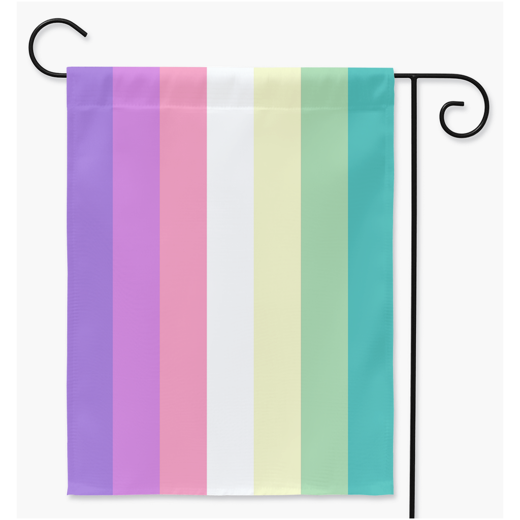 Genderfaer Pride Flags  | Single Or Double-Sided | 2 Sizes | Gender Identity and Presentation