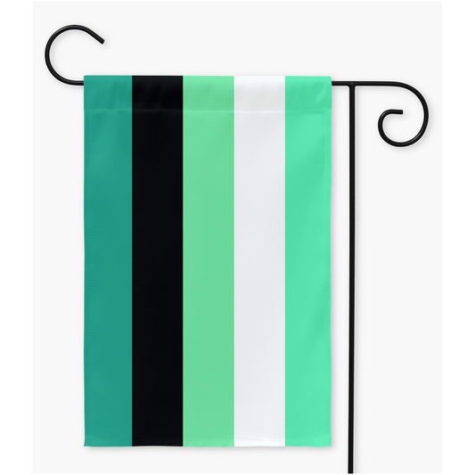 Systemfluid - V1 Yard and Garden Flags  | Single Or Double-Sided | 2 Sizes | Gender Identity and Expression