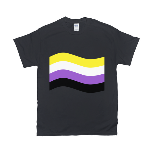 Gender Pride Flag Unisex Tshirt - DARK | Choose Your Flag