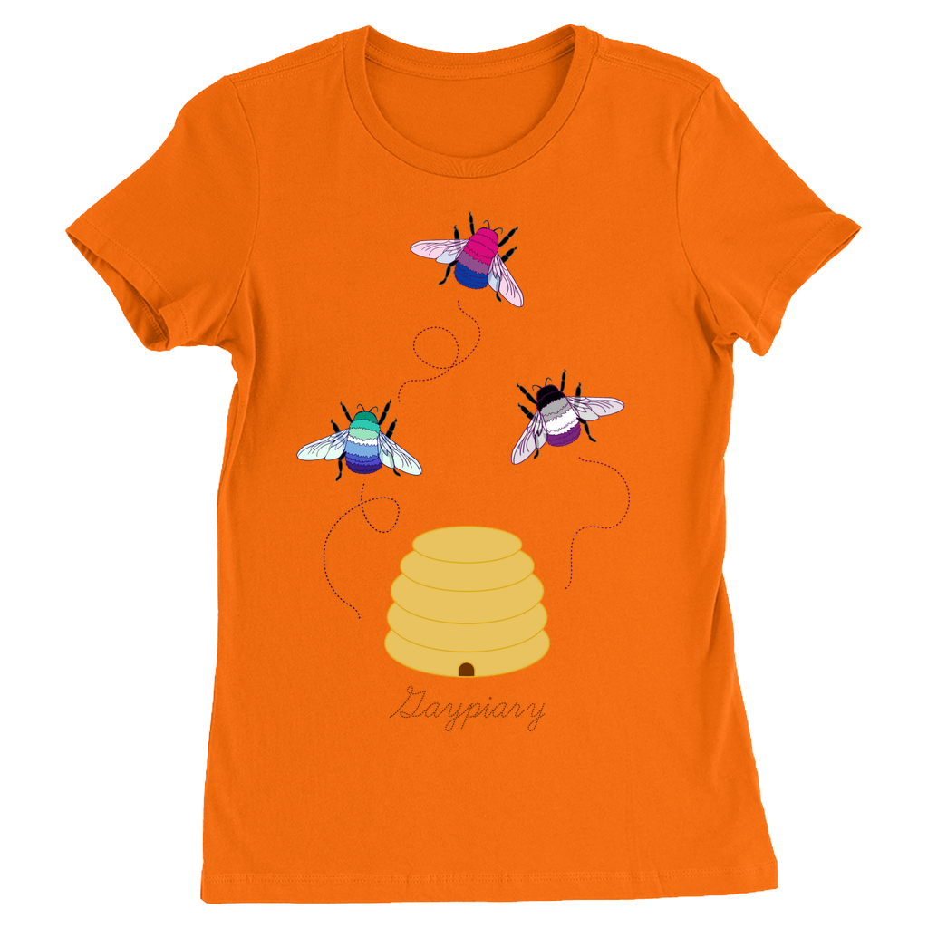 3 Bumblebees - Gaypiary DARK Fitted Tshirt | Bella + Canvas Apparel ninjaferretart