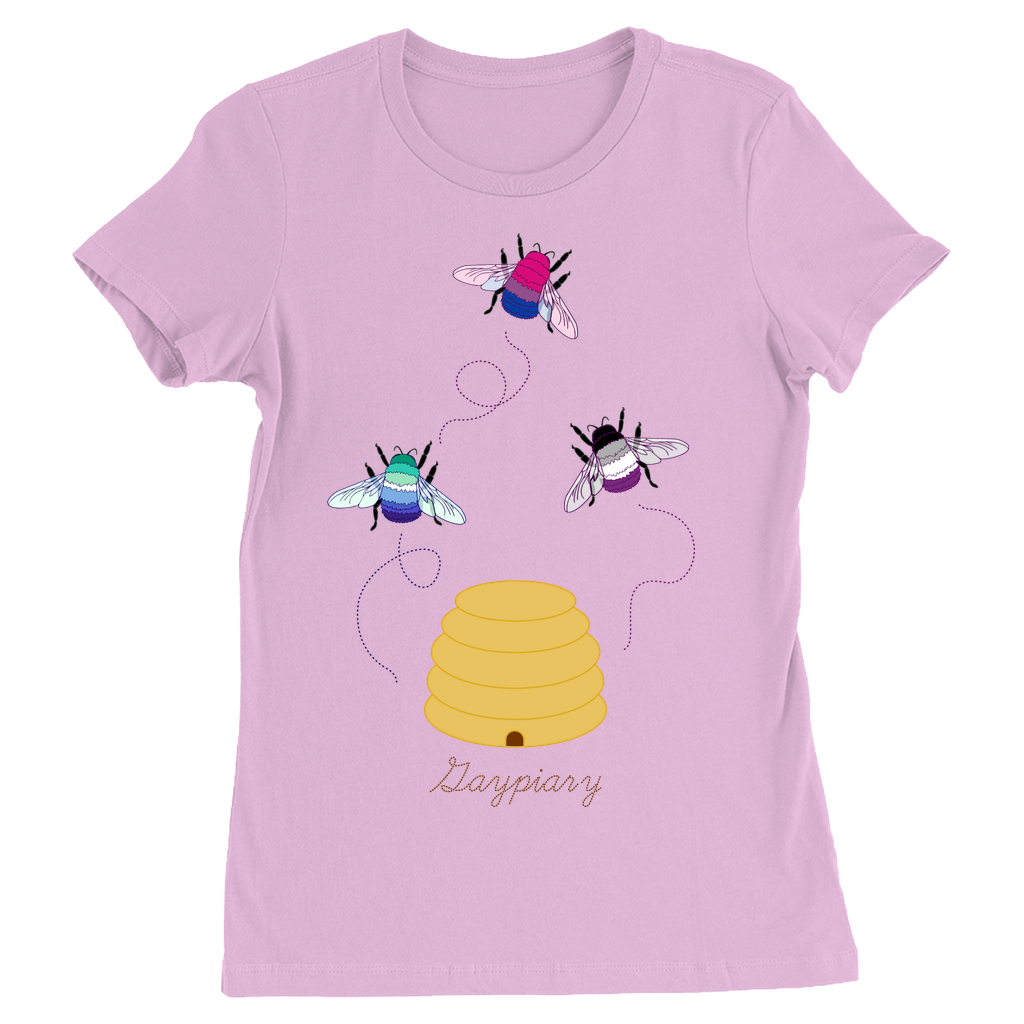 3 Bumblebees - Gaypiary DARK Fitted Tshirt | Bella + Canvas Apparel ninjaferretart