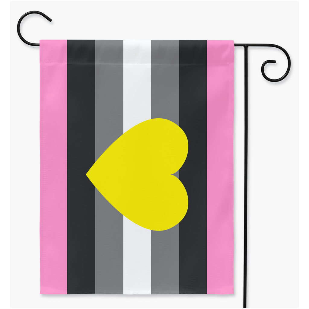 Queerplatonic - V1 Pride Yard and Garden Flags  | Single Or Double-Sided | 2 Sizes