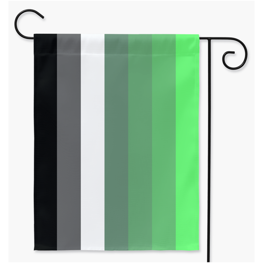 Myrromantic Pride Yard and Garden Flags  | Single Or Double-Sided | 2 Sizes