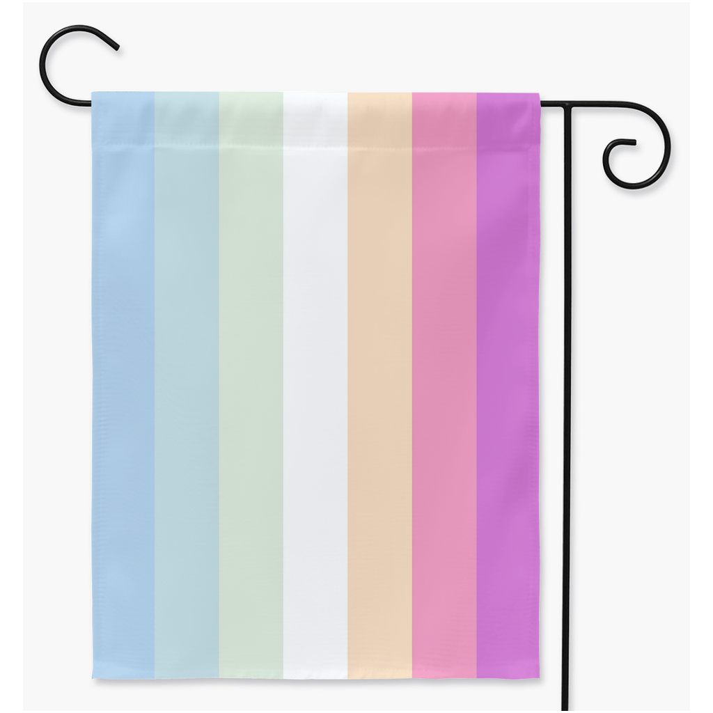 Genderfrict Pride Flags  | Single Or Double-Sided | 2 Sizes | Gender Identity and Presentation