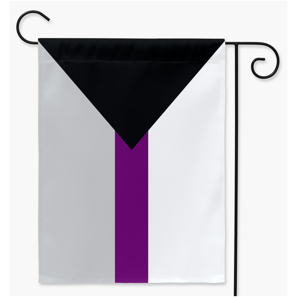 Demisexual Pride Yard and Garden  Flags | Single Or Double-Sided | 2 Sizes