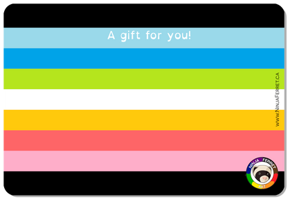 Ninja Ferret Gift Card - Romantic & Sexual Orientations