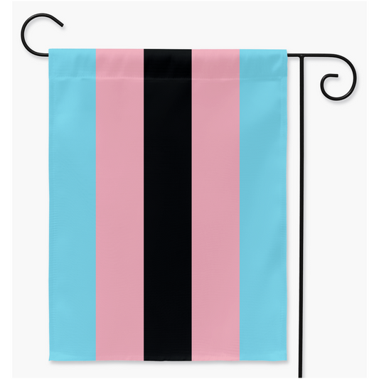 Transgender POC - V1 Pride Yard and Garden Flags | Single Or Double-Sided | 2 Sizes | Gender Identity and Expression