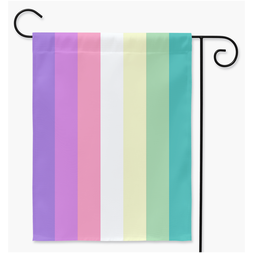 Genderfaer Pride Flags  | Single Or Double-Sided | 2 Sizes | Gender Identity and Presentation