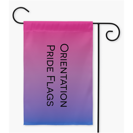 Choose Your Orientation Pride Yard & Garden Flags  | Single Or Double-Sided | 2 Sizes