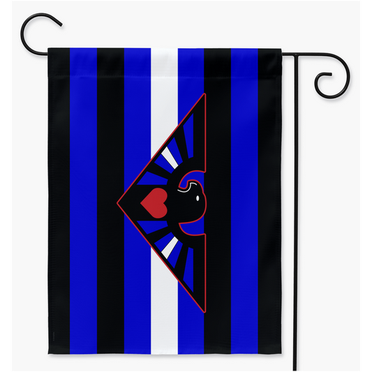 Leather Eagle Yard and Garden Flags | Single Or Double-Sided | 2 Sizes | Kink and Fetish