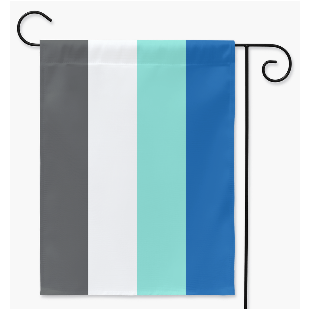 Fraysexual Pride Yard and Garden Flags  | Single Or Double-Sided | 2 Sizes