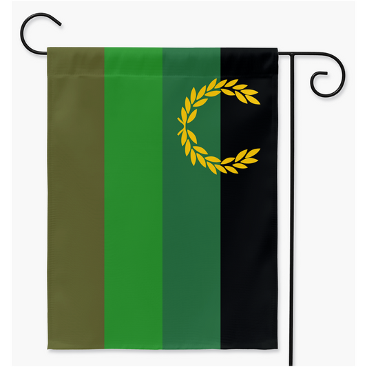 Military/Uniform Fetish Yard and Garden Flags | Single Or Double-Sided | 2 Sizes