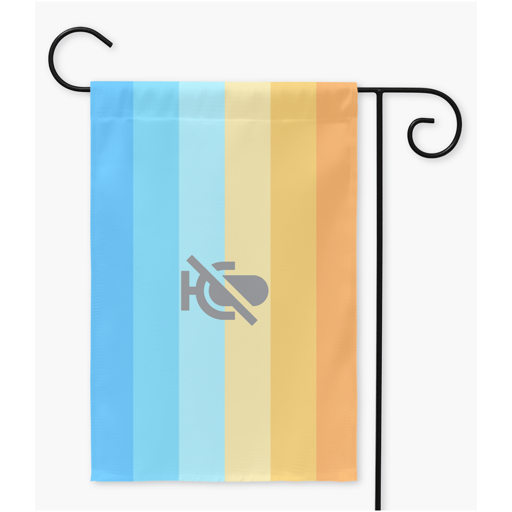 Selective/Situational Mutism - V1 Yard and Garden Flags | Single Or Double-Sided | 2 Sizes