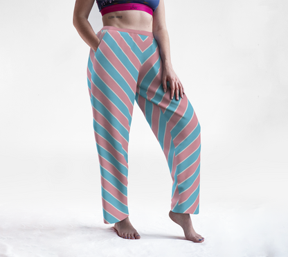 Transgender Candy Stripe Lounge Pants