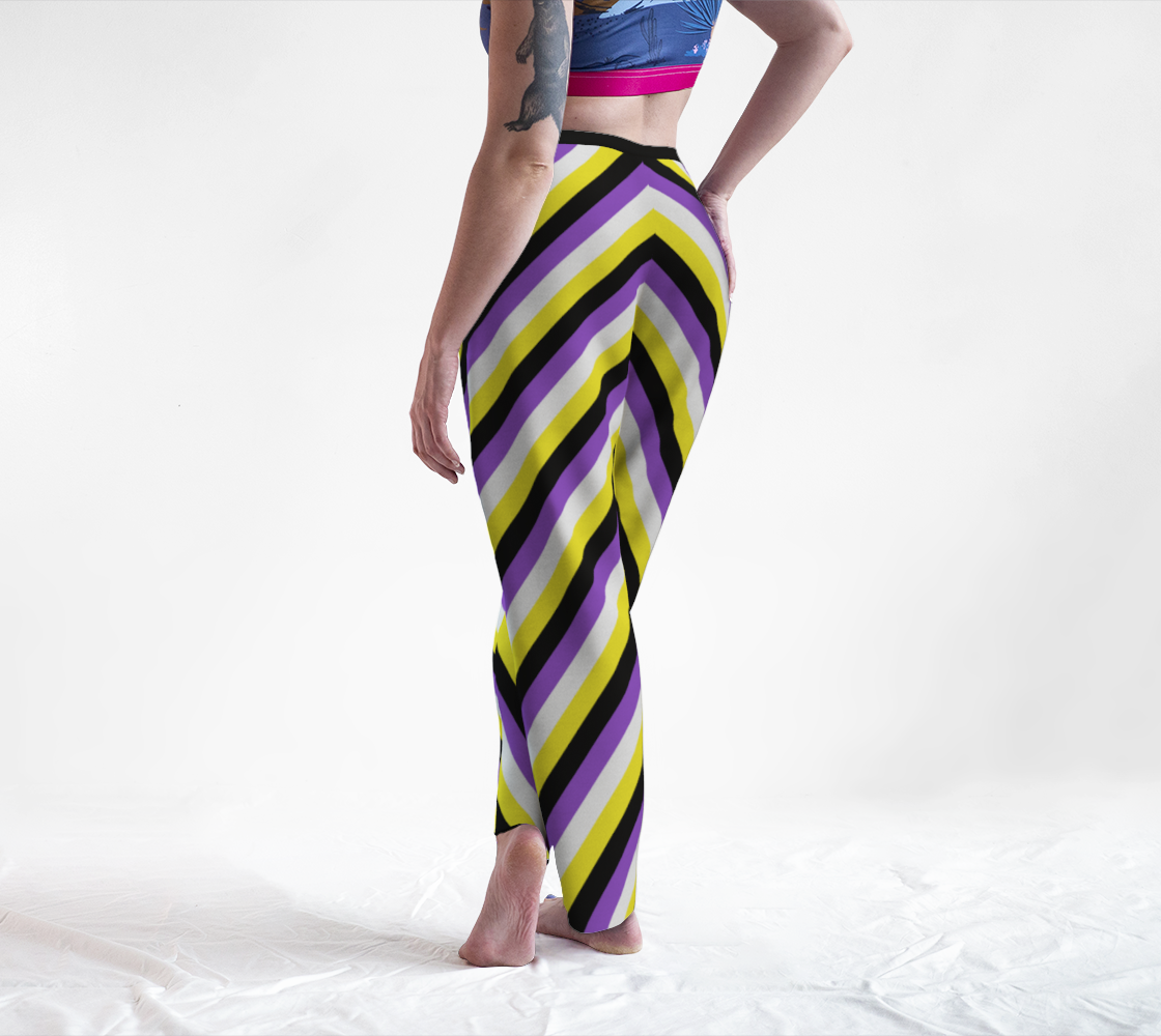 Nonbinary Striped Lounge Pants