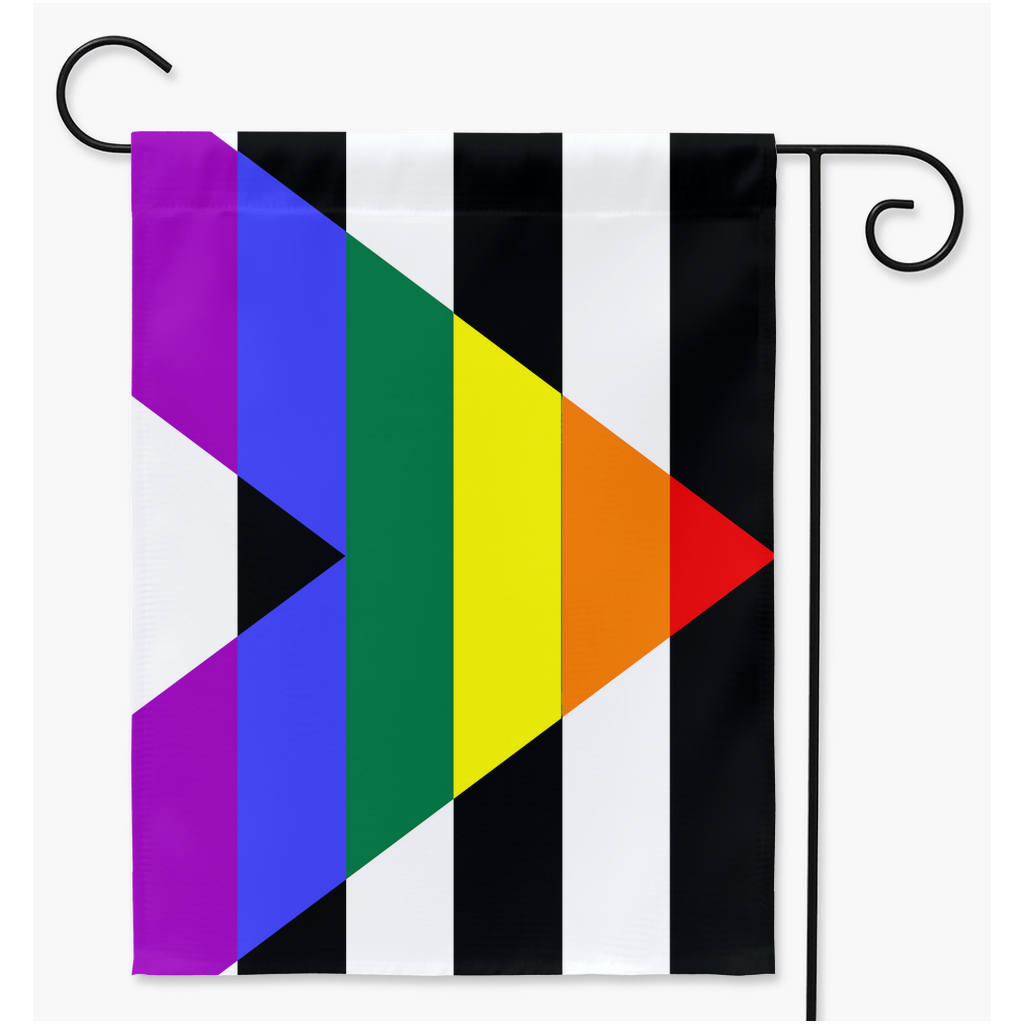 Rainbow Ally Yard and Garden Flags | Single Or Double-Sided | 2 Sizes