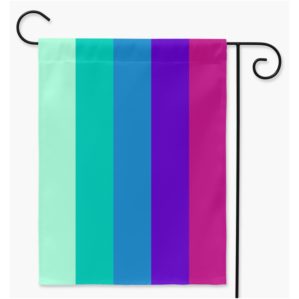Bi-Gay Yard and Garden Flags | Single Or Double-Sided | 2 Sizes