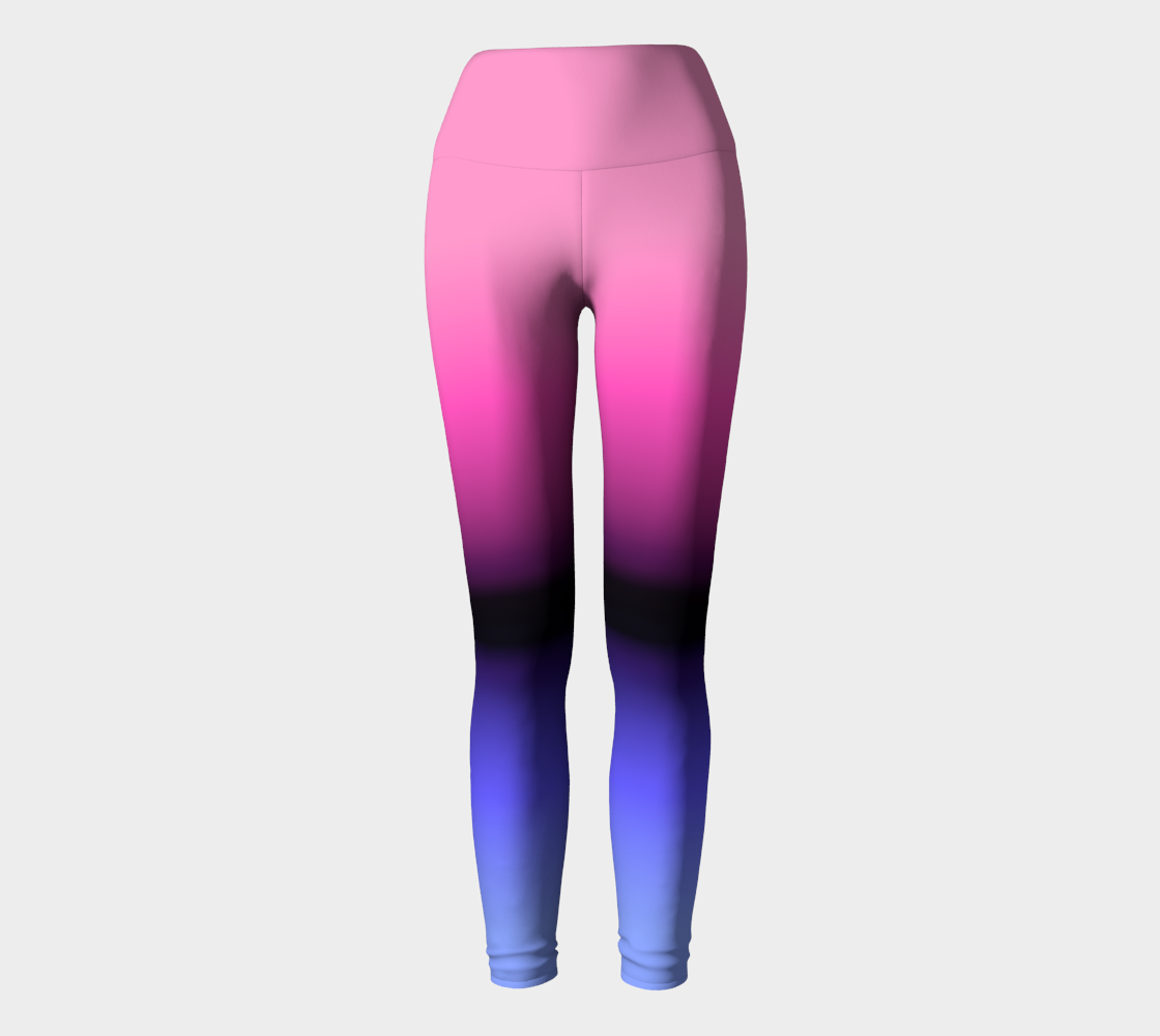 Omnisexual Gradient Yoga Leggings