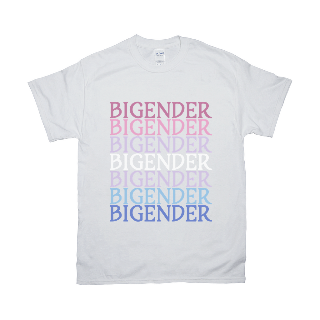 Funky Text Gender Relaxed Fit T-Shirts  | Gildan