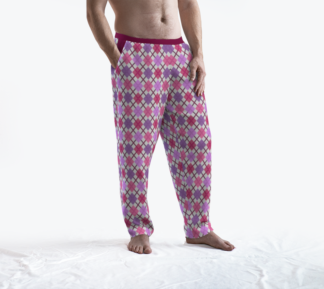 Lesbian - V2 Argyle Lounge Pants