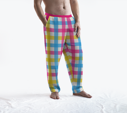 Pansexual Gingham Plaid Lounge Pants