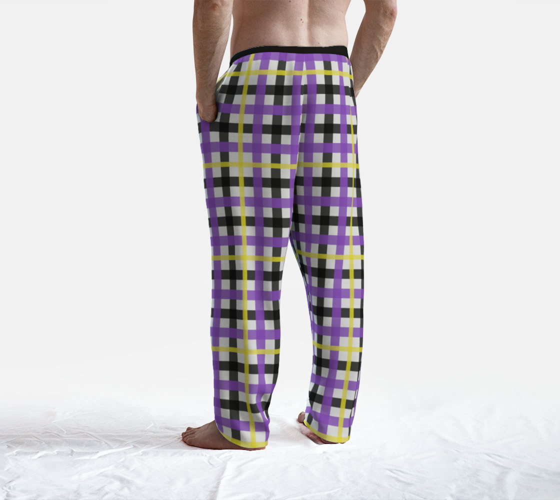 Nonbinary Plaid Lounge Pants