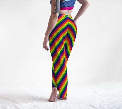 Rainbow Striped Lounge Pants
