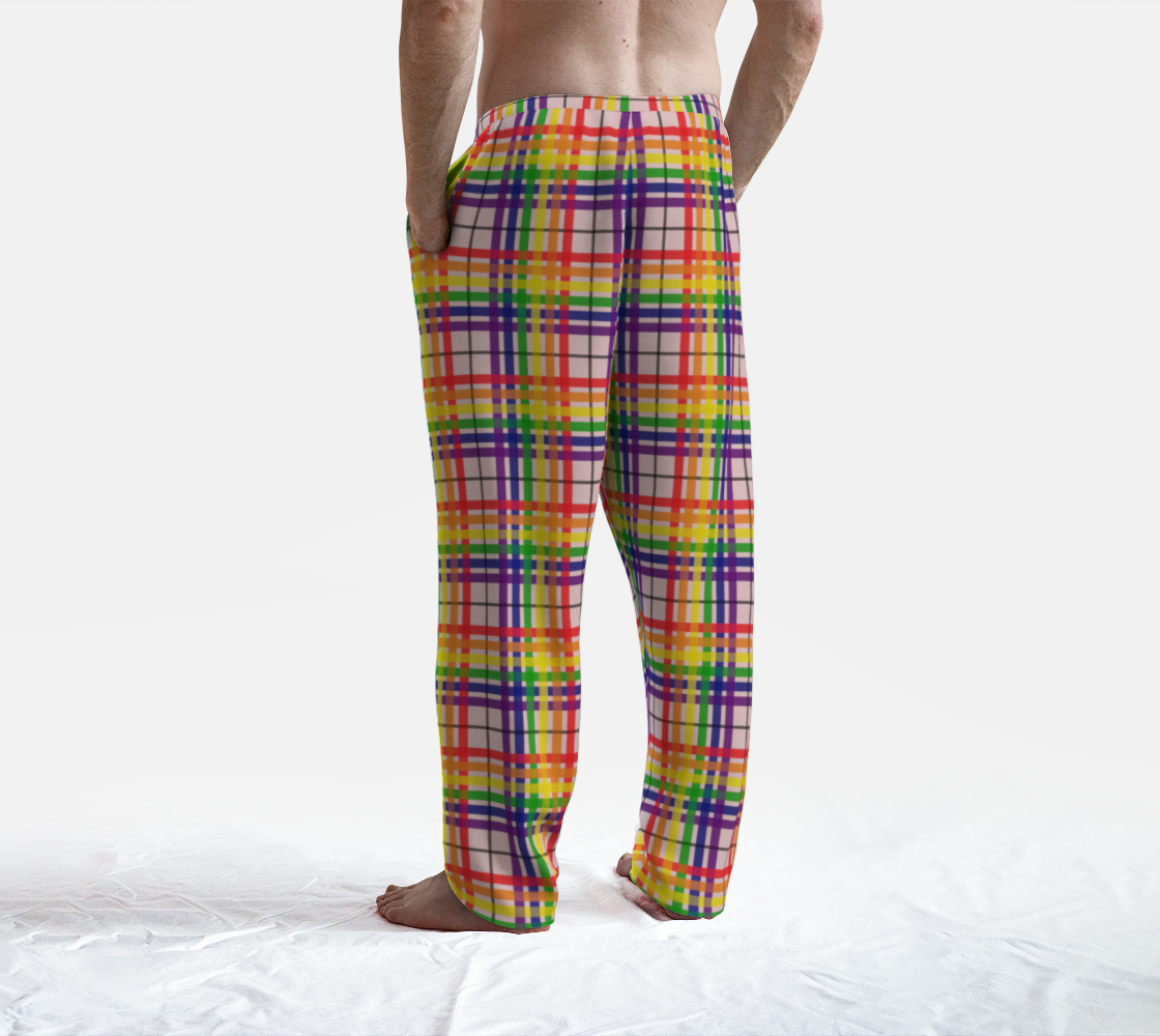 Rainbow/Tartlet Tartan Plaid Lounge Pants