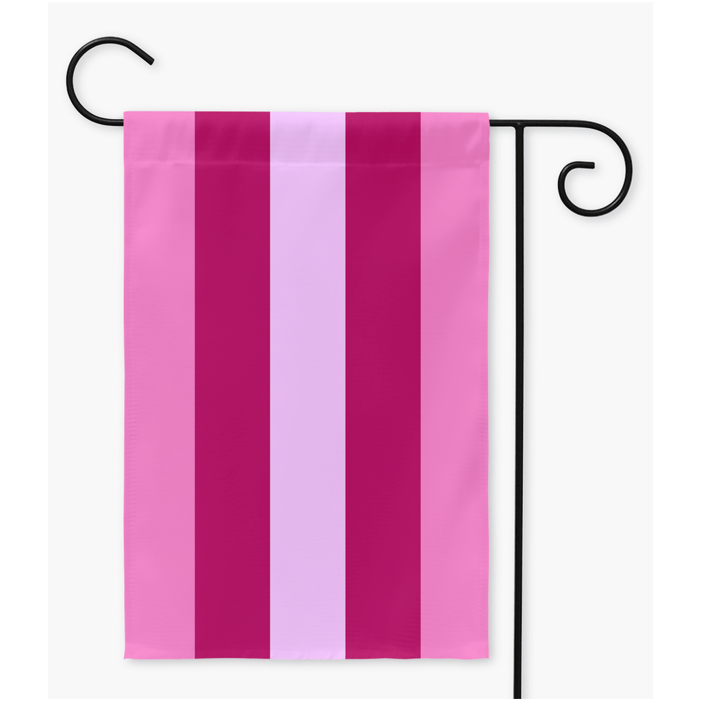 Transfeminine - V4 Yard and Garden Flags | Single Or Double-Sided | 2 Sizes