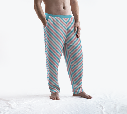 Transgender Barber Striped Lounge Pants