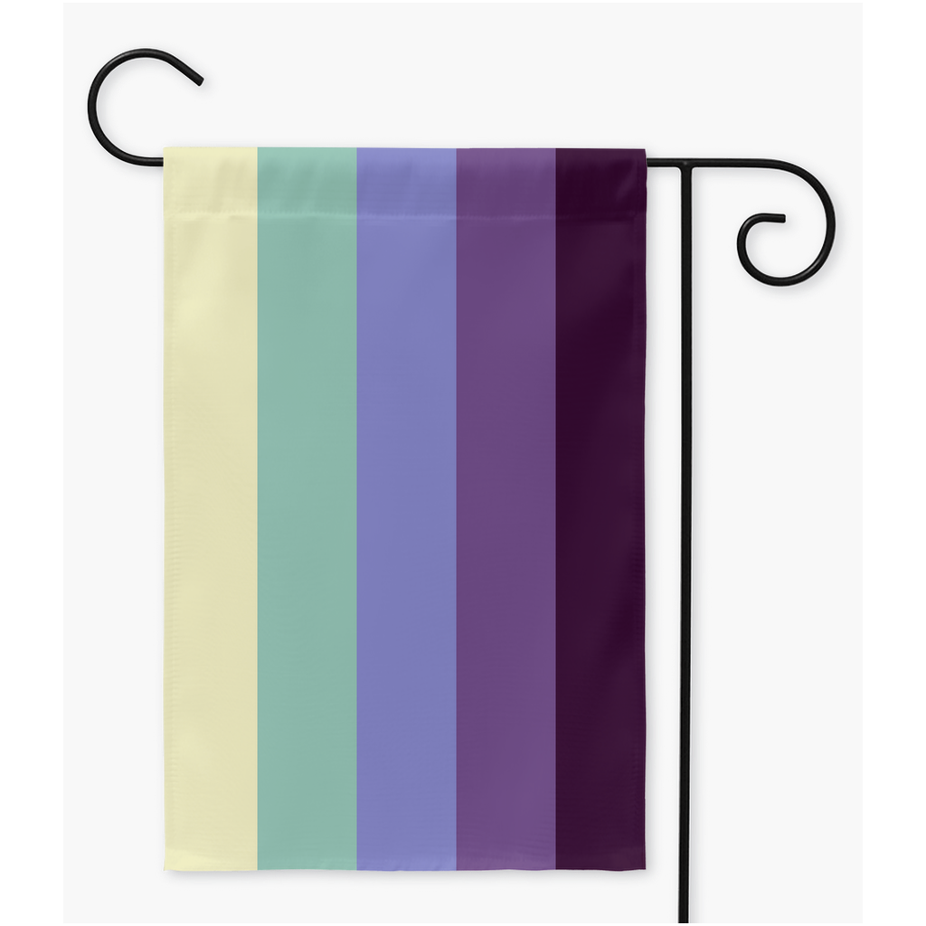 Plural Pride - V1 Yard and Garden Flags | Single Or Double-Sided | 2 Sizes
