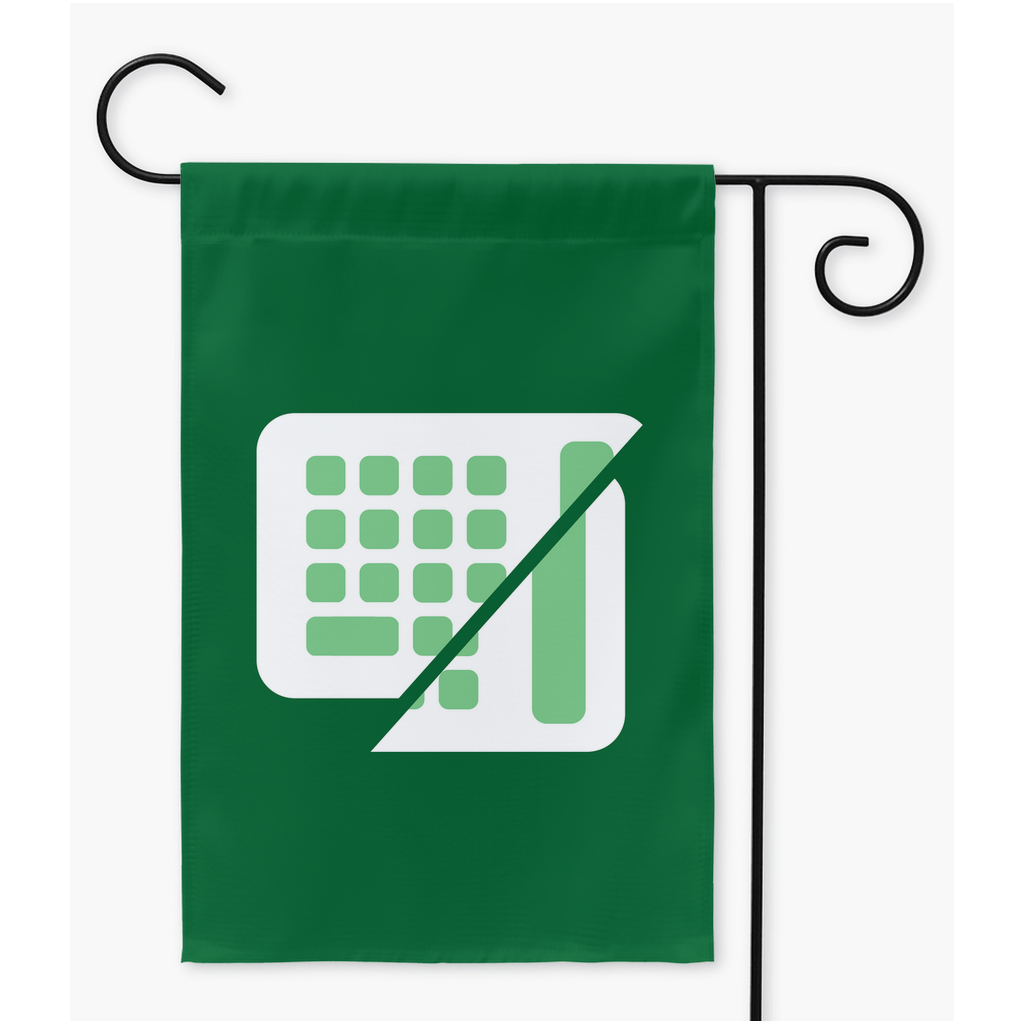 Dyscalculia - V1 Yard and Garden Flags | Single Or Double-Sided | 2 Sizes