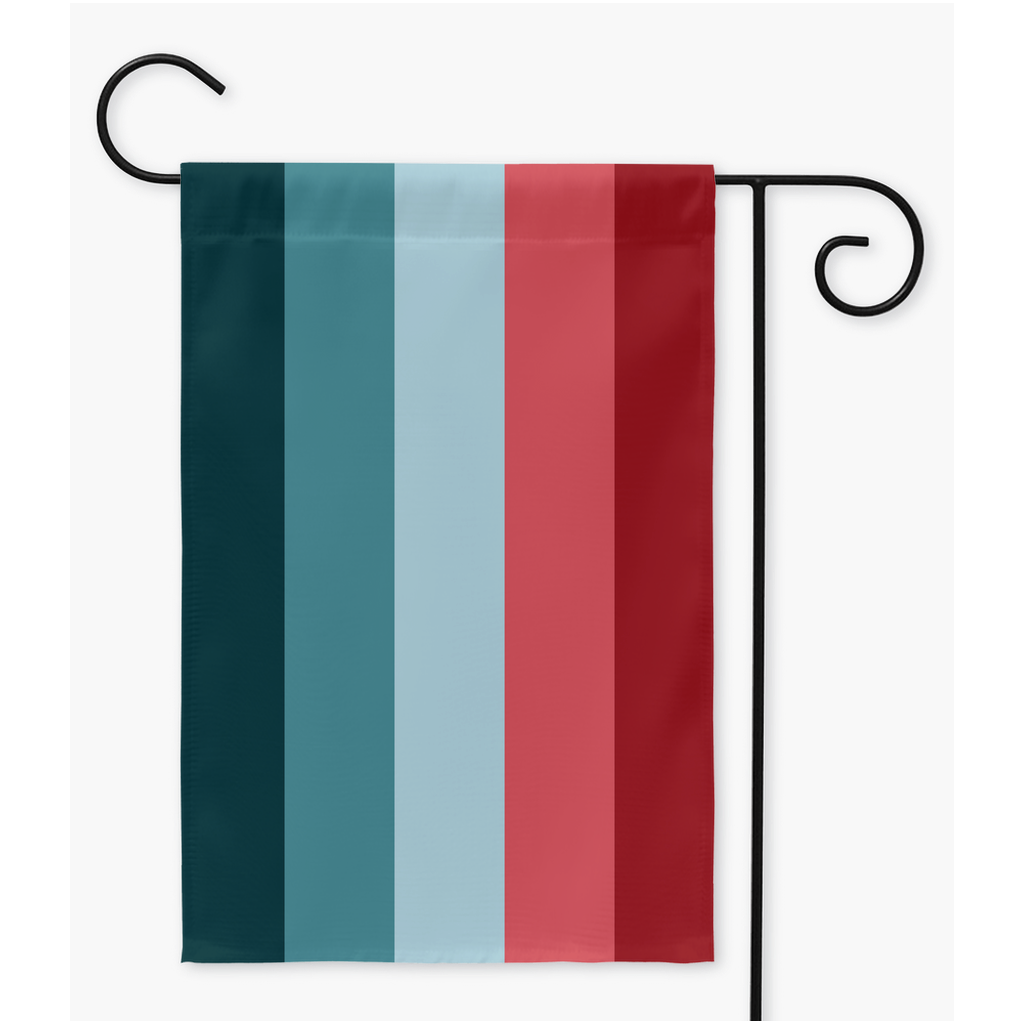 PTSD - Banderas de jardín y patio V3 | Una o dos caras | 2 tamaños