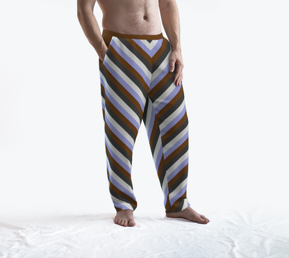 Gender Apathetic Striped Lounge Pants