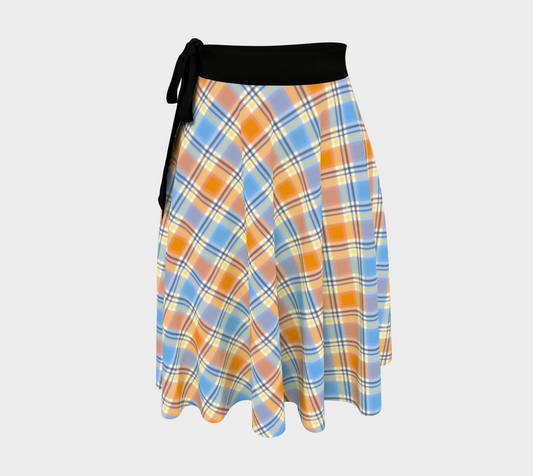 Aroace Plaid Wrap Skirts | Choose Your Pattern and Colourway