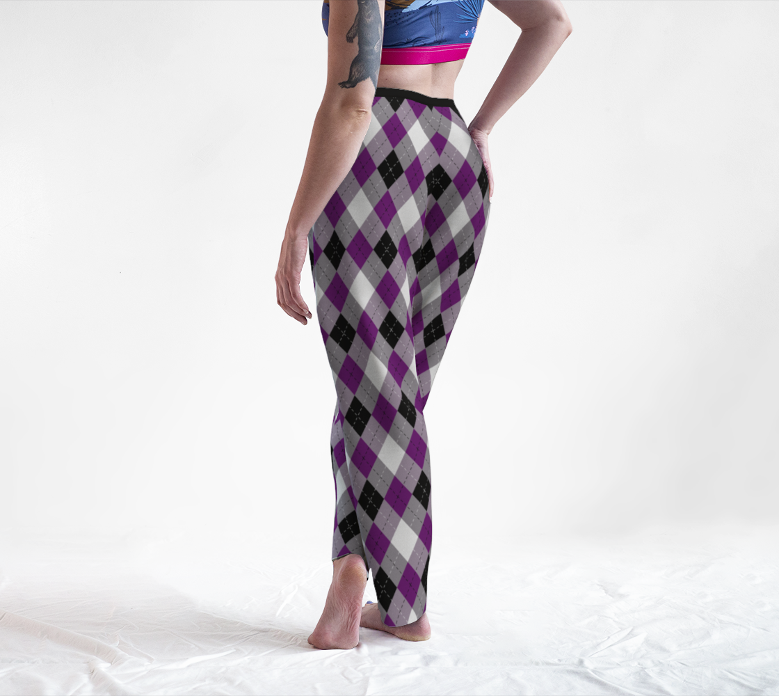 Asexual Argyle Lounge Pants