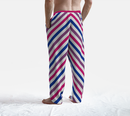 Bisexual Barber Striped Lounge Pants