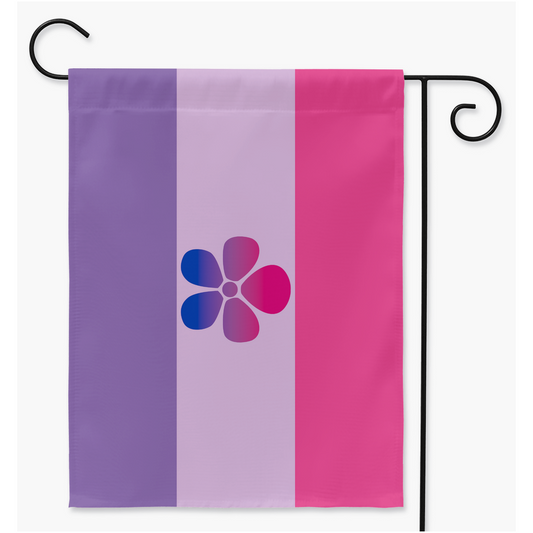 Bi-Sapphic - V2 Pride Yard And Garden Flags | Single Or Double-Sided | 2 Sizes