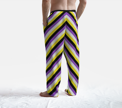Nonbinary Striped Lounge Pants