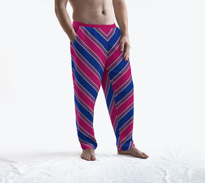 Bisexual Candy Striped Lounge Pants