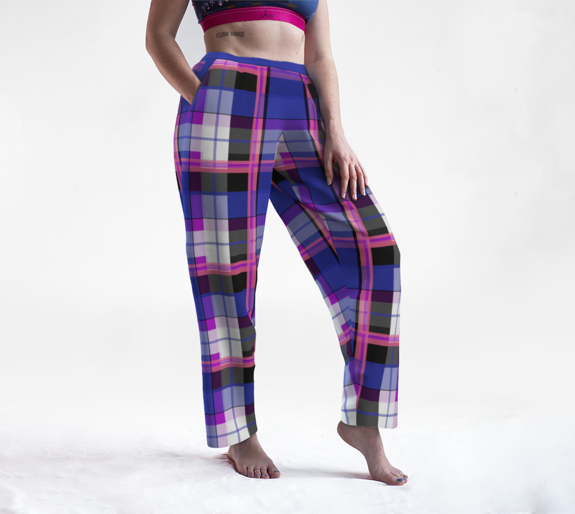 Genderfluid Plaid Lounge Pants