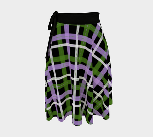 Gender Pride Plaid Wrap Skirts | Choose Your Pattern and Colourway